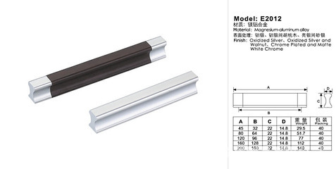 固特家居制品E2012铝拉手 橱柜、衣柜、浴室柜的点睛之笔